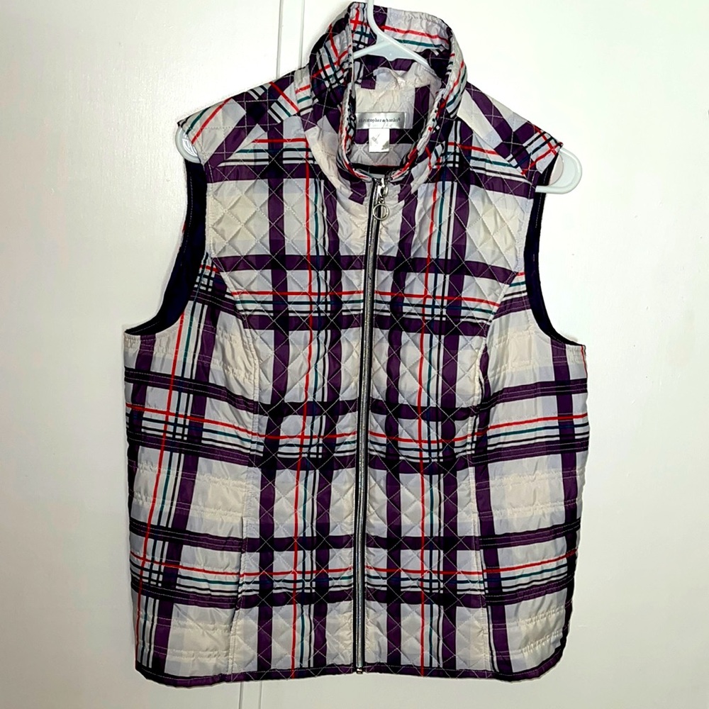 CHRISTOPHER  & BANKS SLEEVES LESS COAT
